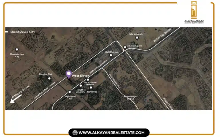 تصميم مول ويست إيليفين 6 أكتوبر Mall West Eleven 6 October