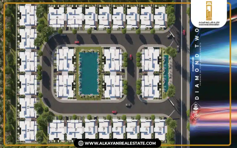 موقع كمبوند بارك فالي دايموند 2 زايد الجديدة Compound Park Valley Diamond 2 New Zayed