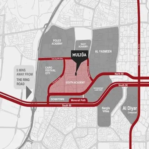 moltaqa mall new cairo Location