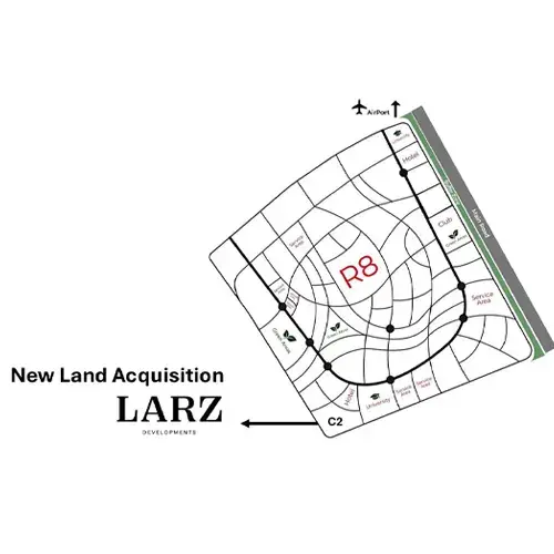 Larz developments Location