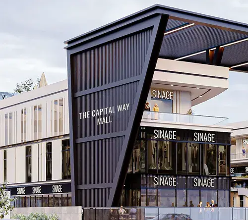 the capital way mall project