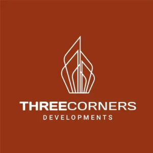 three corners development logo