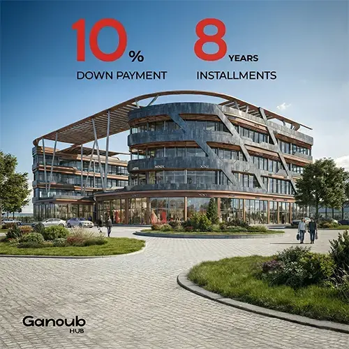 ganoub hub mall new cairo down payment