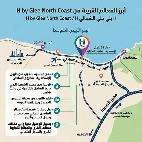 h by glee north coast location