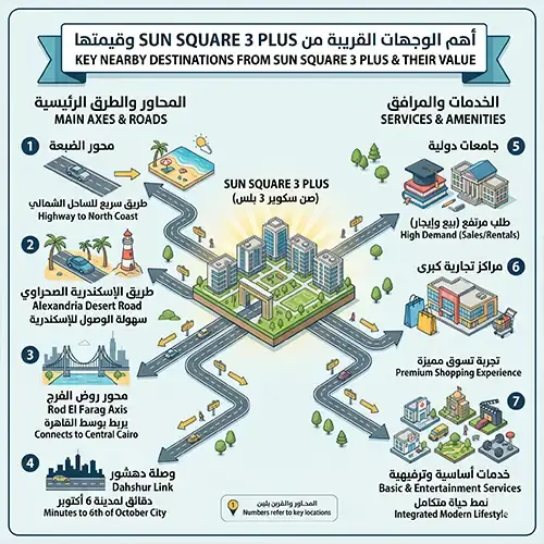 sun square 3 plus location