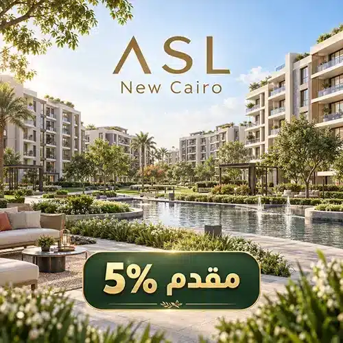 asl new cairo down payment