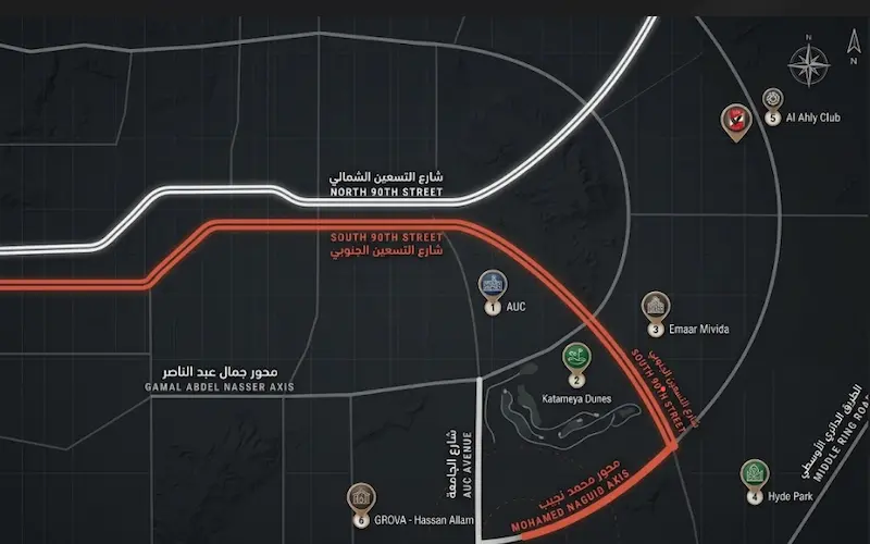 dolmen new cairo location