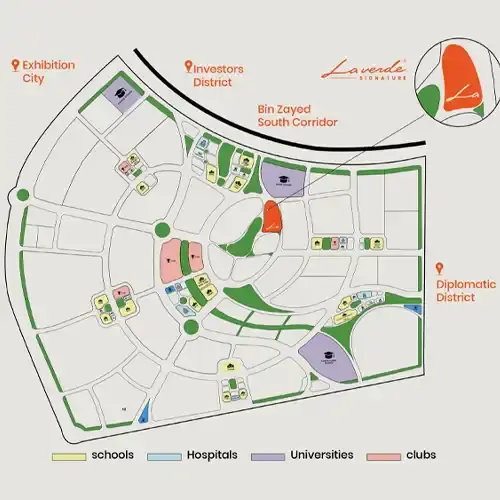 la verde signature location